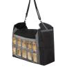 Horse Hay Feeding Bag: Portable, Waterproof Feeder for Goats and Trailer Use view 1
