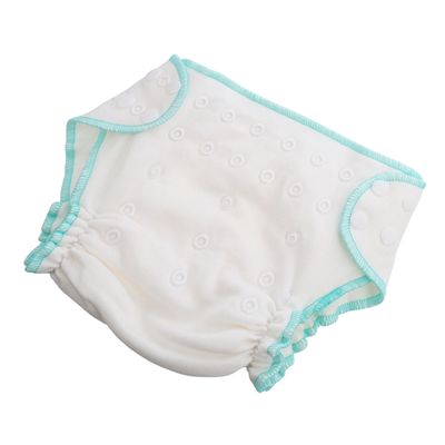 Reusable Cotton Diaper Cover, Green