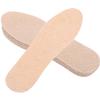 IWOWHERO 20 Pairs Breathable Wood-Fiber Insoles for Men, Soft Cushioning, Anti-Slip, for Everyday Use and Sports view 1