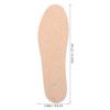 IWOWHERO 20 Pairs Breathable Wood-Fiber Insoles for Men, Soft Cushioning, Anti-Slip, for Everyday Use and Sports view 2