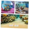 BESPORTBLE 60-Piece Ceramic Aquarium Coral Bases view 3