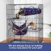 Hamster Hammock Bed and Climbing Toy for Small Pets view 2