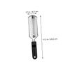 EPIGEIST 2-Piece Stainless Steel Foot File Set with Coarse and Fine Surfaces, Non-Slip Handle, Reusable for Pedicure and Foot Care view 3