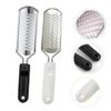 EPIGEIST 2-Piece Stainless Steel Foot File Set with Coarse and Fine Surfaces, Non-Slip Handle, Reusable for Pedicure and Foot Care view 4
