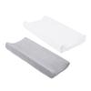 CHILDWEET 2-Pack Polyester Changing Pad Covers for Baby Changing Tables, Removable and Washable view 1