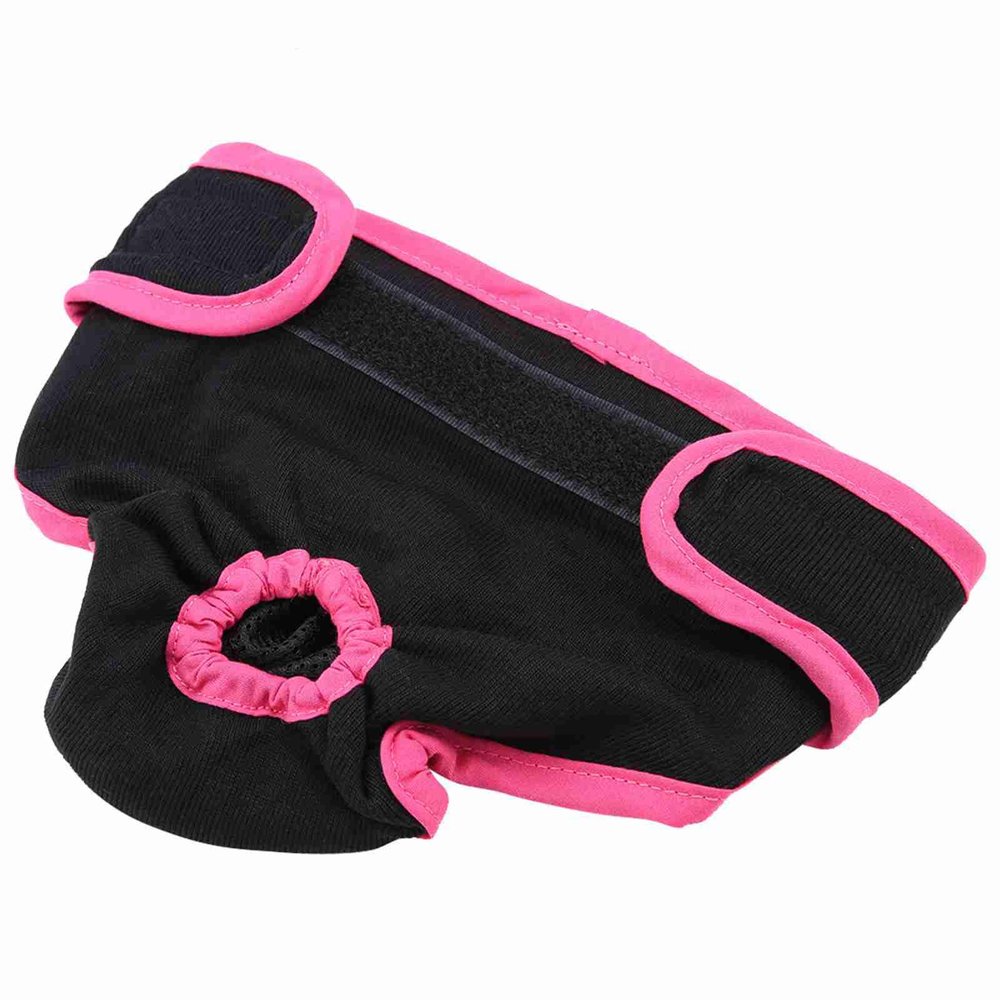 Yctze Black XL Female Dog Pants, Polyester Sanitary Diaper
