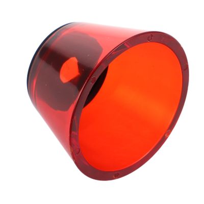 WRITWAA Orange Plastic Nail Lamp Shield with Eye and Hand UV Protection