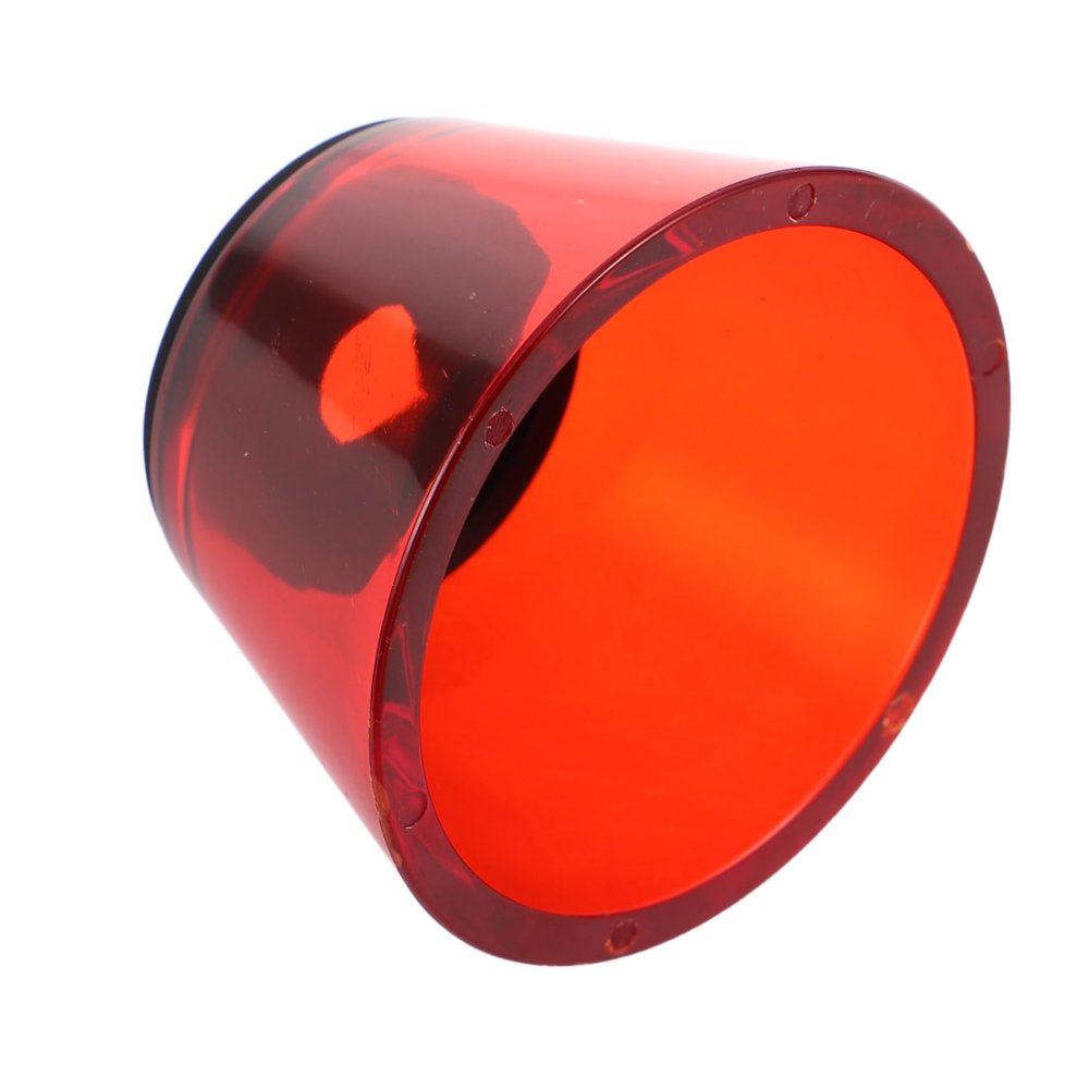WRITWAA Orange Plastic Nail Lamp Shield with Eye and Hand UV Protection