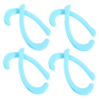 Silicone Mask Strap Hooks, 4 Pairs, for Daily Outdoor Use