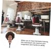 HAMPPLIES Styling Mannequin Head with Afro-Textured Hair view 3