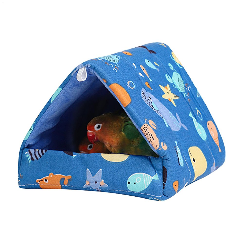 Warm Bed - Soft Plush Hideaway Cushion, Cozy Bird Nest
