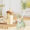 Baby Bottle Cleaning Brush, Rotating Bottle Brush with Soft Bristles view 3