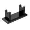 Acrylic Shower Razor Holder with Non-Slip Base view 1
