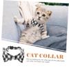 HOODANCOS Adjustable Cat Collar with Bow Tie view 3