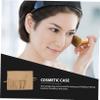 Foldable Lightweight Suede Makeup Brush Bag view 3