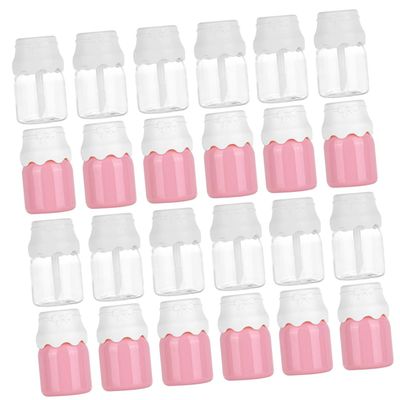 VALICLUD Refillable Lip Gloss Bottles, White, 20-Pack, 8 mL Plastic Tubes for DIY Lip Gloss and Travel