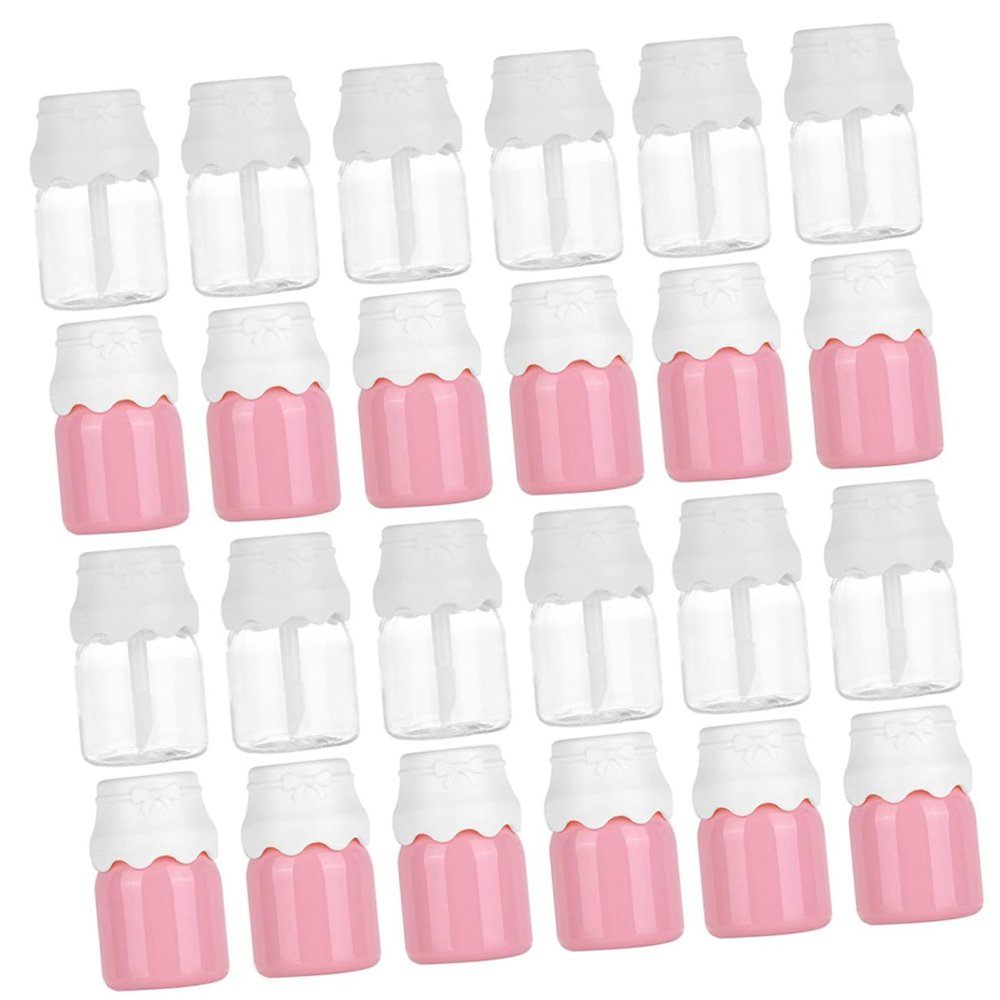 VALICLUD Refillable Lip Gloss Bottles, White, 20-Pack, 8 mL Plastic Tubes for DIY Lip Gloss and Travel