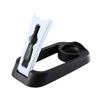 Collapsible Electric Shaver Drip-Dry Holder, ABS, Black, for Christmas Parties view 1