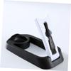 Collapsible Electric Shaver Drip-Dry Holder, ABS, Black, for Christmas Parties view 2