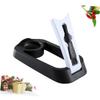 Collapsible Electric Shaver Drip-Dry Holder, ABS, Black, for Christmas Parties view 4