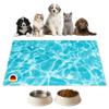 Bowl Mat | Feeding Mat for Dogs and Cats, Water Reflection, Premium Vinyl, 60 x 40 cm, Non-Slip, Washable, Tear-Resistant, Made in Germany view 1