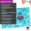 Bowl Mat | Feeding Mat for Dogs and Cats, Water Reflection, Premium Vinyl, 60 x 40 cm, Non-Slip, Washable, Tear-Resistant, Made in Germany view 3