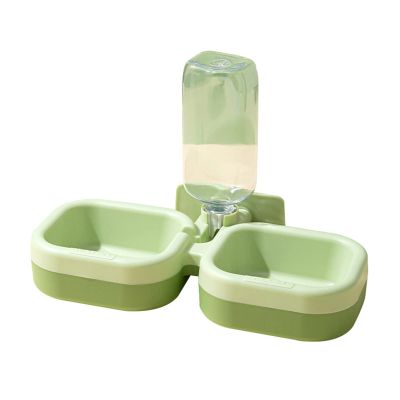 Geavonyg Automatic Pet Feeder and Water Dispenser, 500 ml