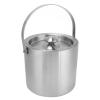 Stainless Steel Insulated Ice Bucket with Lid for Beer and Champagne view 2