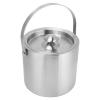Stainless Steel Insulated Ice Bucket with Lid for Beer and Champagne view 4