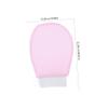 Body Exfoliating Gloves, Pink, 1 Pair, Plant Fibers view 2