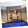 GALPADA Waterproof UV-Resistant Dog Crate Cover with Easy Attachment view 3