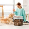 Airtight Transparent Pet Food Storage Container with Handle view 3