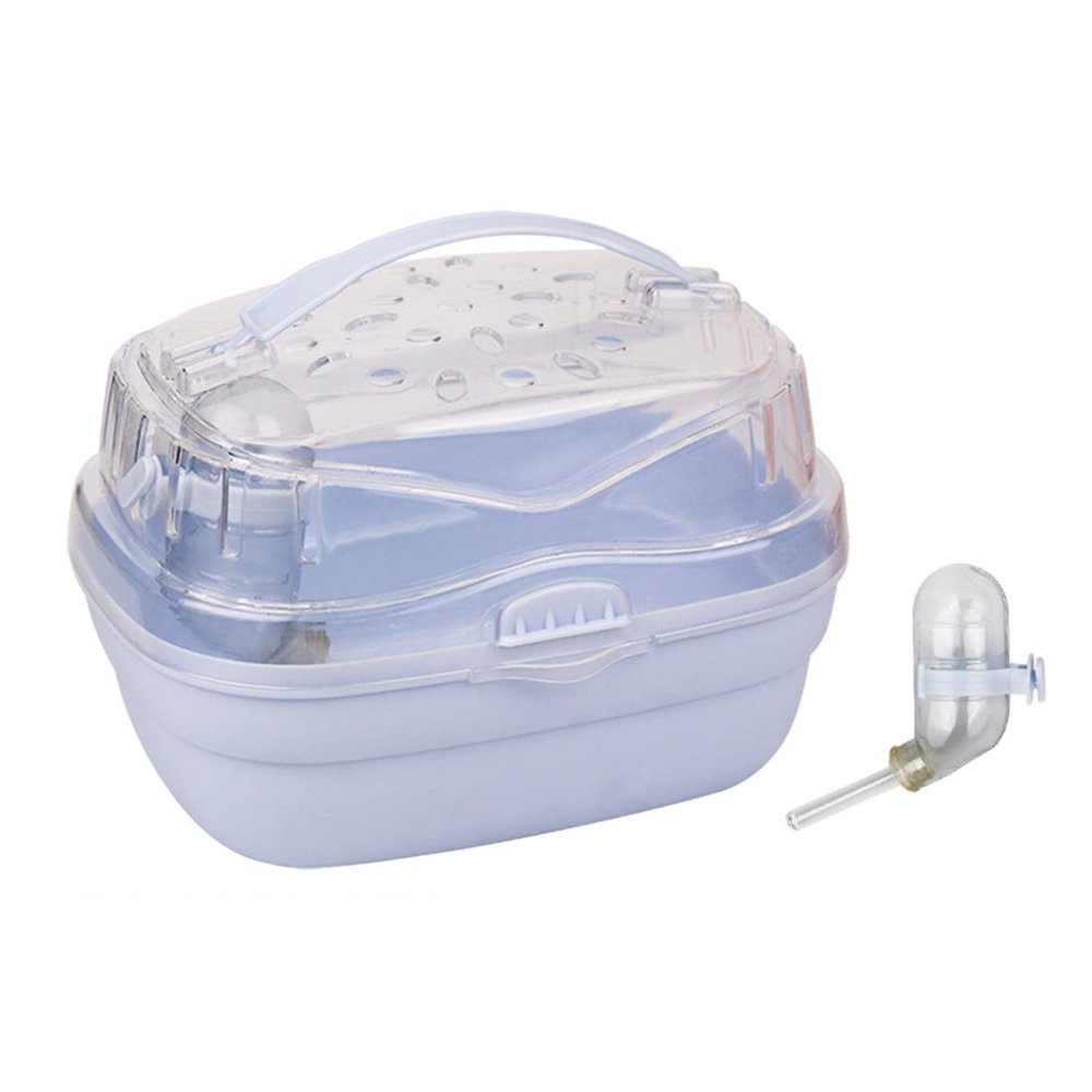 Xanorrg Guinea Pig and Hamster Travel Carrier with Water Bottle