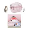 Xanorrg Guinea Pig and Hamster Travel Carrier with Water Bottle view 2