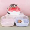Xanorrg Guinea Pig and Hamster Travel Carrier with Water Bottle view 4