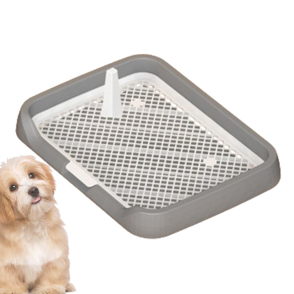 Dog Potty Tray with Mesh Grid