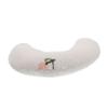 BELLIFFY Plush Cat Crescent Pillow in Beige view 1