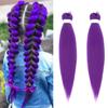 Purple Synthetic Braiding Hair, 2-Pack view 1