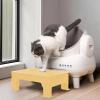 Adjustable Cat Litter Ramp with Anti-Tracking Grate view 2