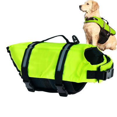 Adjustable Dog Life Jacket with Rescue Handles, S-M