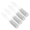 VICASKY Foot Files for Callus and Dead Skin Removal, ABS and Stainless Steel, 4-Piece Set for At-Home Pedicures and Gentle Foot Care view 1