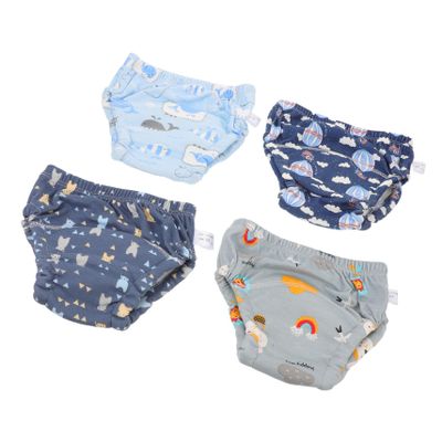 Reusable Training Pants for Toddlers, 4-Pack, Size 100