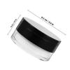 Portable ABS Powder Puff Case with Mirror and Double Compartment view 2