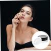 Portable ABS Powder Puff Case with Mirror and Double Compartment view 3