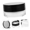 Portable ABS Powder Puff Case with Mirror and Double Compartment view 4
