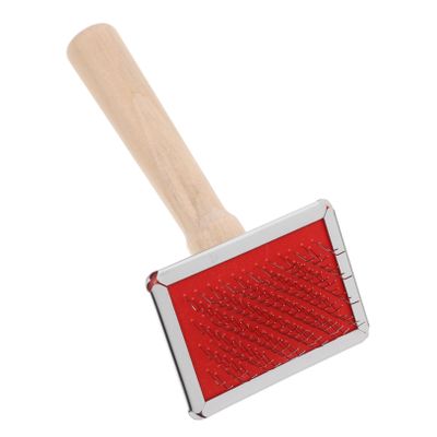 NOLITOY Wooden Handle Pet Needle Comb for Cats and Dogs