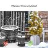 Plant Frost Protection Cover with Drawstring and Zipper view 3