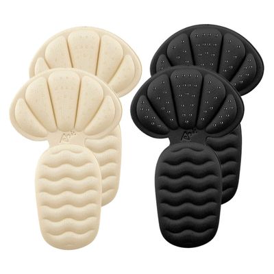 Heel Pads for Shoes, 2 Pairs, T-Shaped, Adhesive