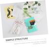 WOONEKY Disposable Nose Hair Waxing Stick Set with Silicone and Wooden Applicators view 3
