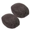 HAMPPLIES Foot Pumice Stones, 2-Piece Set, Random Color view 1